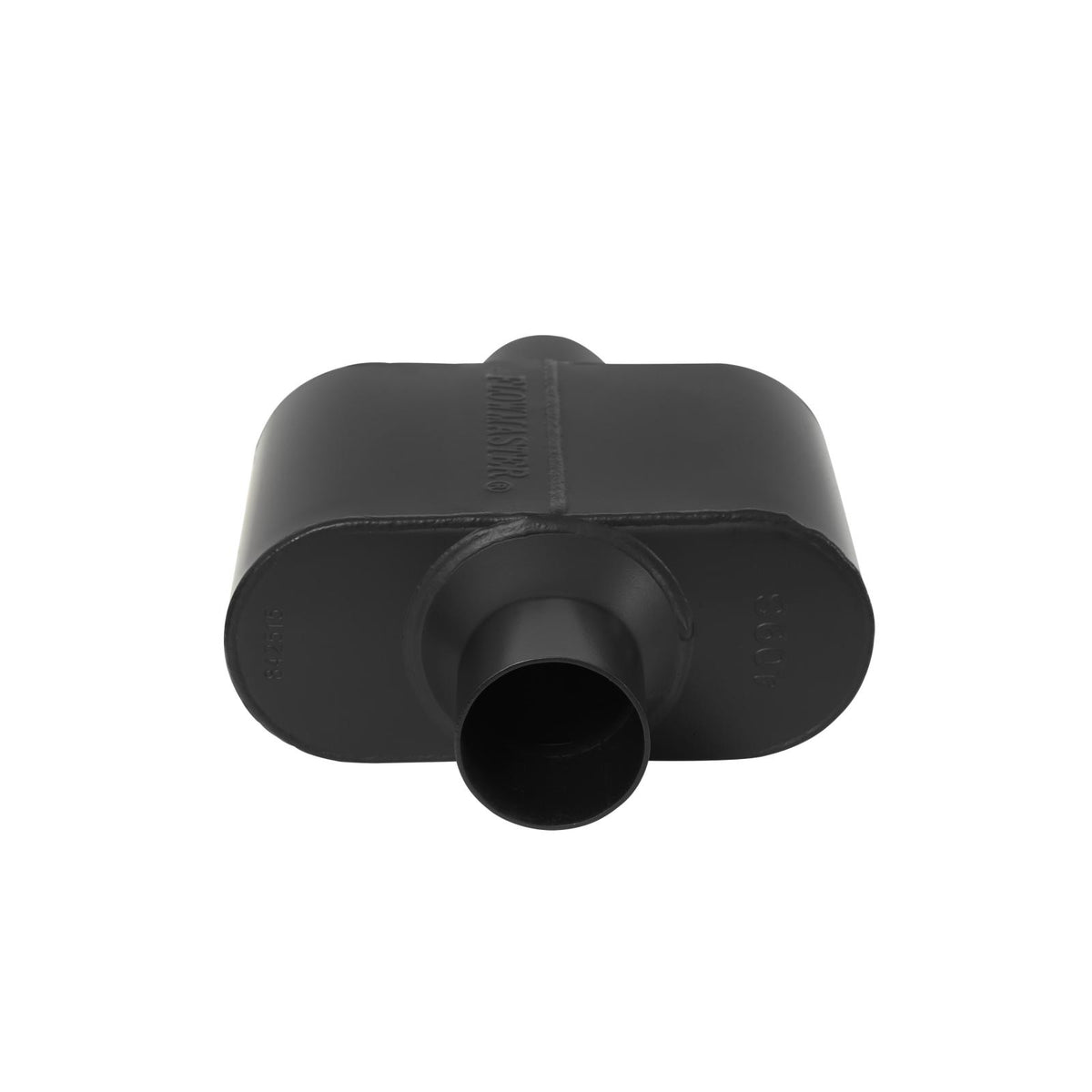 FLOWMASTER Super 10 Series Chambered Muffler Super 10 Series Stainless Steel 2.50 Center In 2.50 Center Out Aggressive Sound