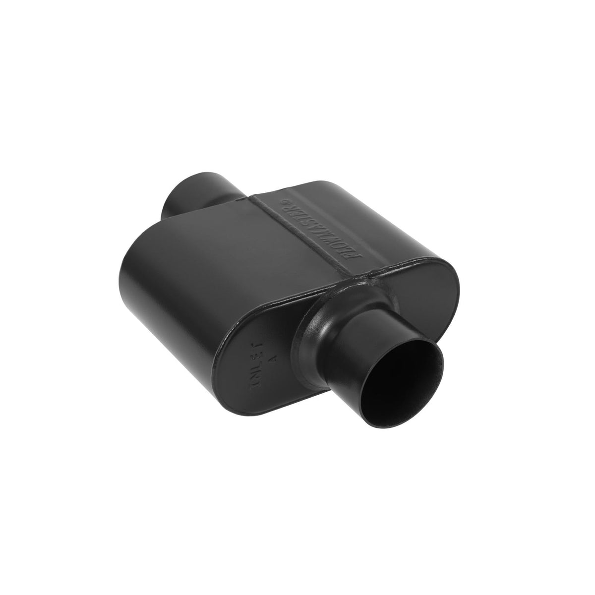 FLOWMASTER Super 10 Series Chambered Muffler Super 10 Series Stainless Steel- 3.00 Center In 3.00 Center Out Aggressive Sound