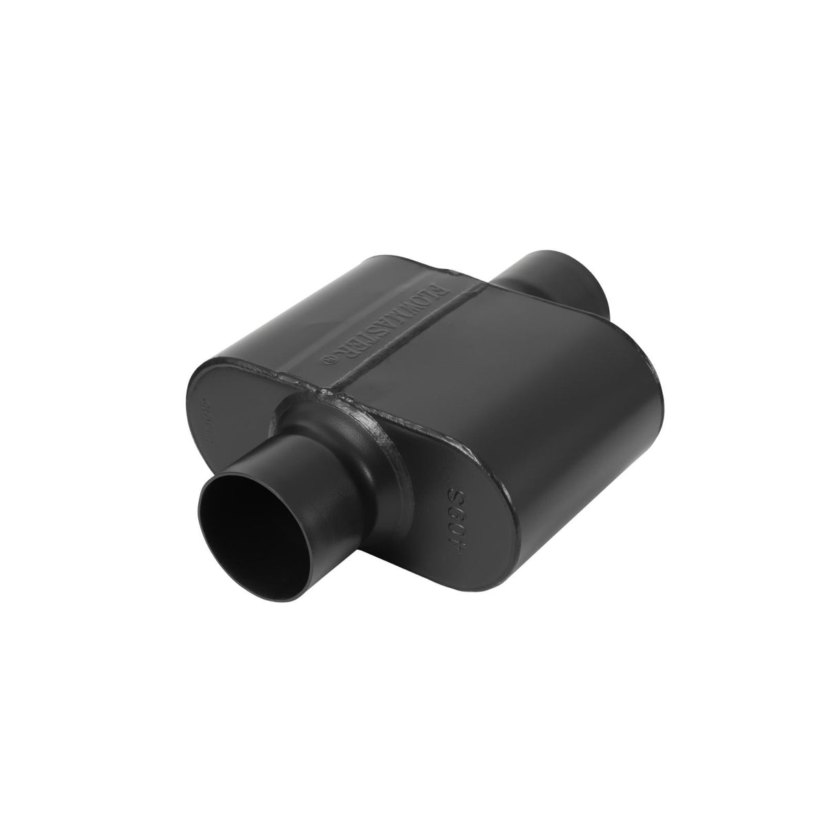 FLOWMASTER Super 10 Series Chambered Muffler Super 10 Series Stainless Steel- 3.00 Center In 3.00 Center Out Aggressive Sound