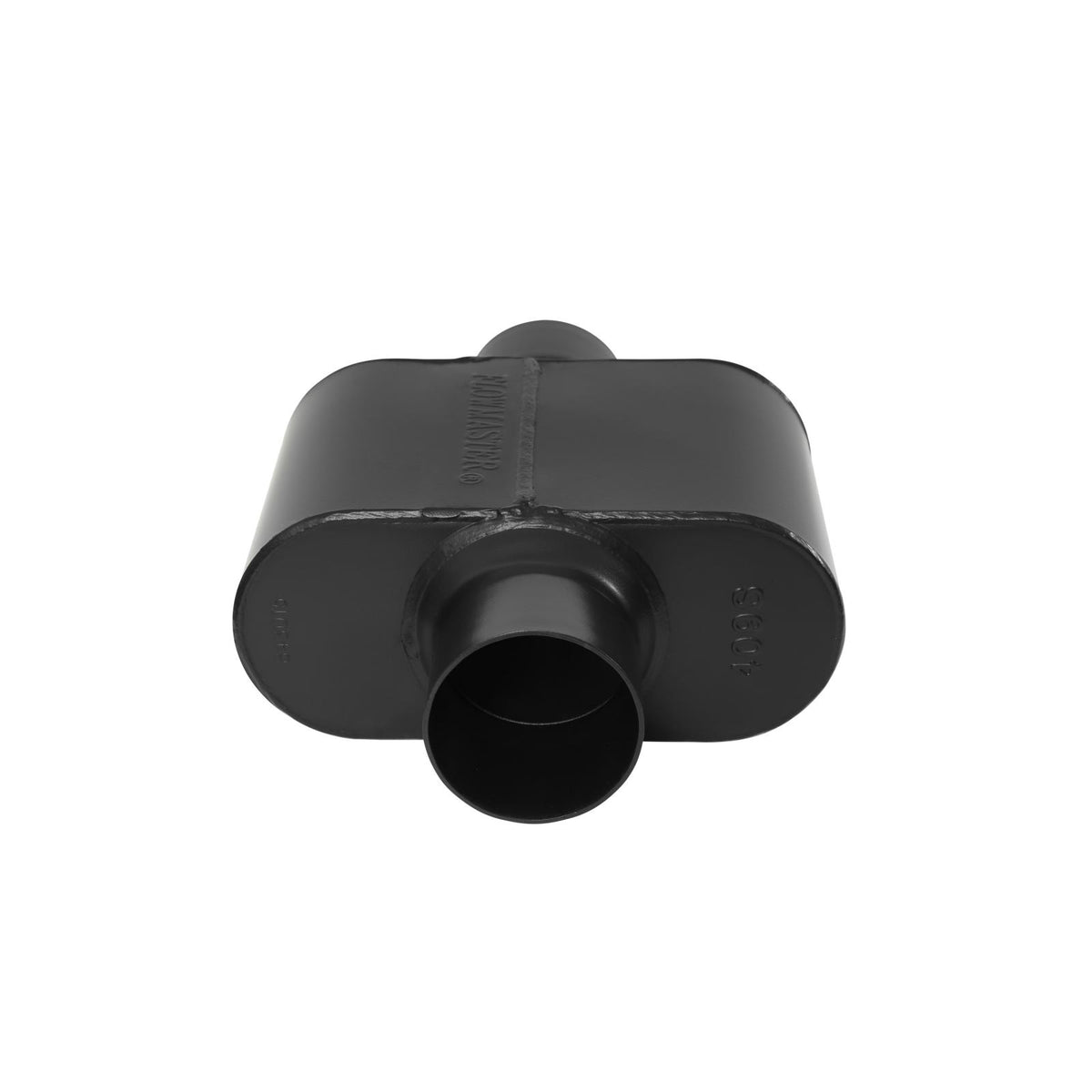 FLOWMASTER Super 10 Series Chambered Muffler Super 10 Series Stainless Steel- 3.00 Center In 3.00 Center Out Aggressive Sound