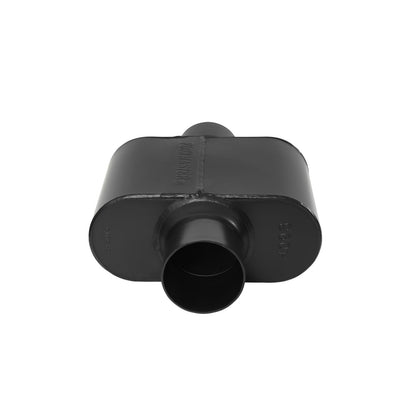 FLOWMASTER Super 10 Series Chambered Muffler Super 10 Series Stainless Steel- 3.00 Center In 3.00 Center Out Aggressive Sound