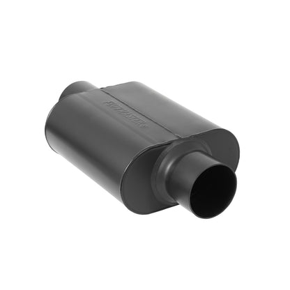 FLOWMASTER 40 Series Delta Force Race Muffler 40 Series Race Muffler 409SS- 3.00 Center In 3.00 Center Out Aggressive Sound
