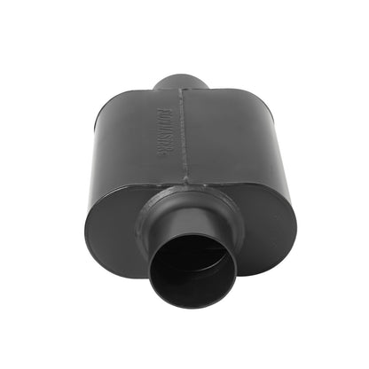 FLOWMASTER 40 Series Delta Force Race Muffler 40 Series Race Muffler 409SS- 3.00 Center In 3.00 Center Out Aggressive Sound