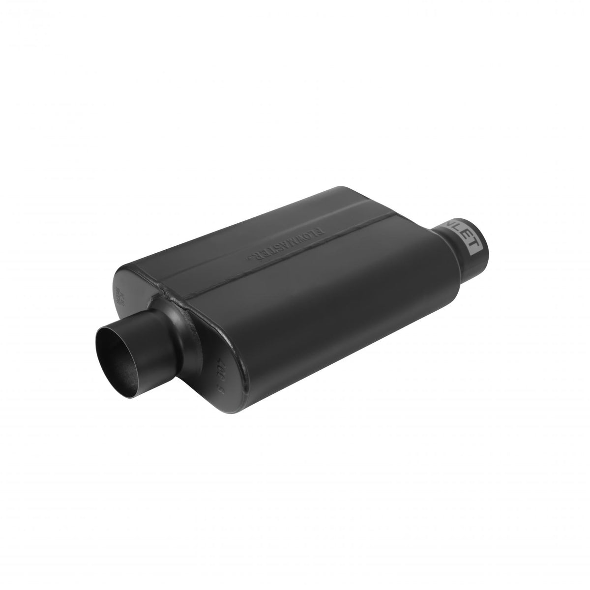 FLOWMASTER Super 44 Series Chambered Muffler Super 44 Series Stainless Steel 3.00 Offset In 3.00 Center Out Aggressive Sound
