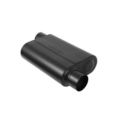 FLOWMASTER Super 44 Series Chambered Muffler Super 44 Series Stainless Steel 3.00 Offset In 3.00 Offset Out Aggressive Sound