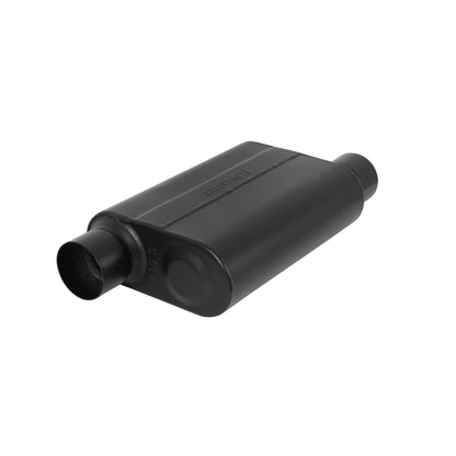 FLOWMASTER Super 44 Series Chambered Muffler Super 44 Series Stainless Steel 3.00 Offset In 3.00 Offset Out Aggressive Sound