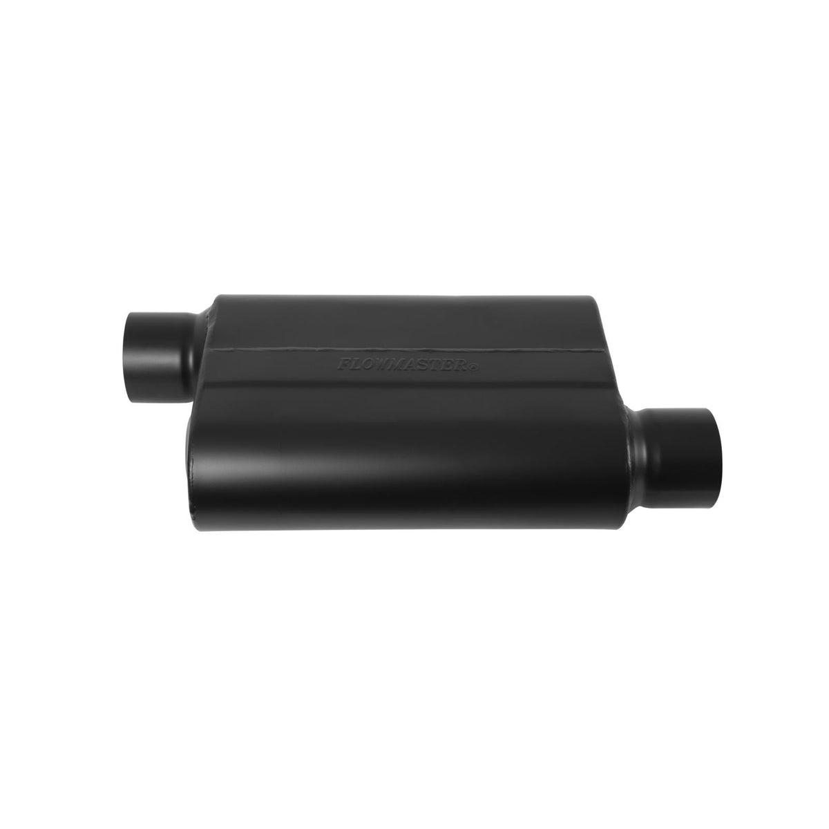 FLOWMASTER Super 44 Series Chambered Muffler Super 44 Series Stainless Steel 3.00 Offset In 3.00 Offset Out Aggressive Sound