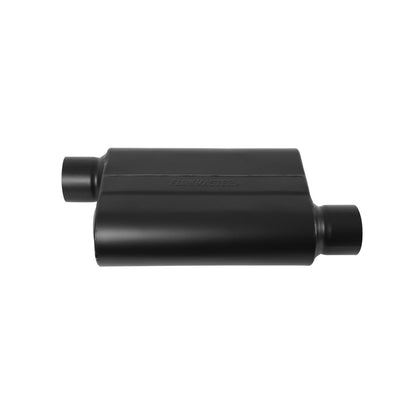 FLOWMASTER Super 44 Series Chambered Muffler Super 44 Series Stainless Steel 3.00 Offset In 3.00 Offset Out Aggressive Sound