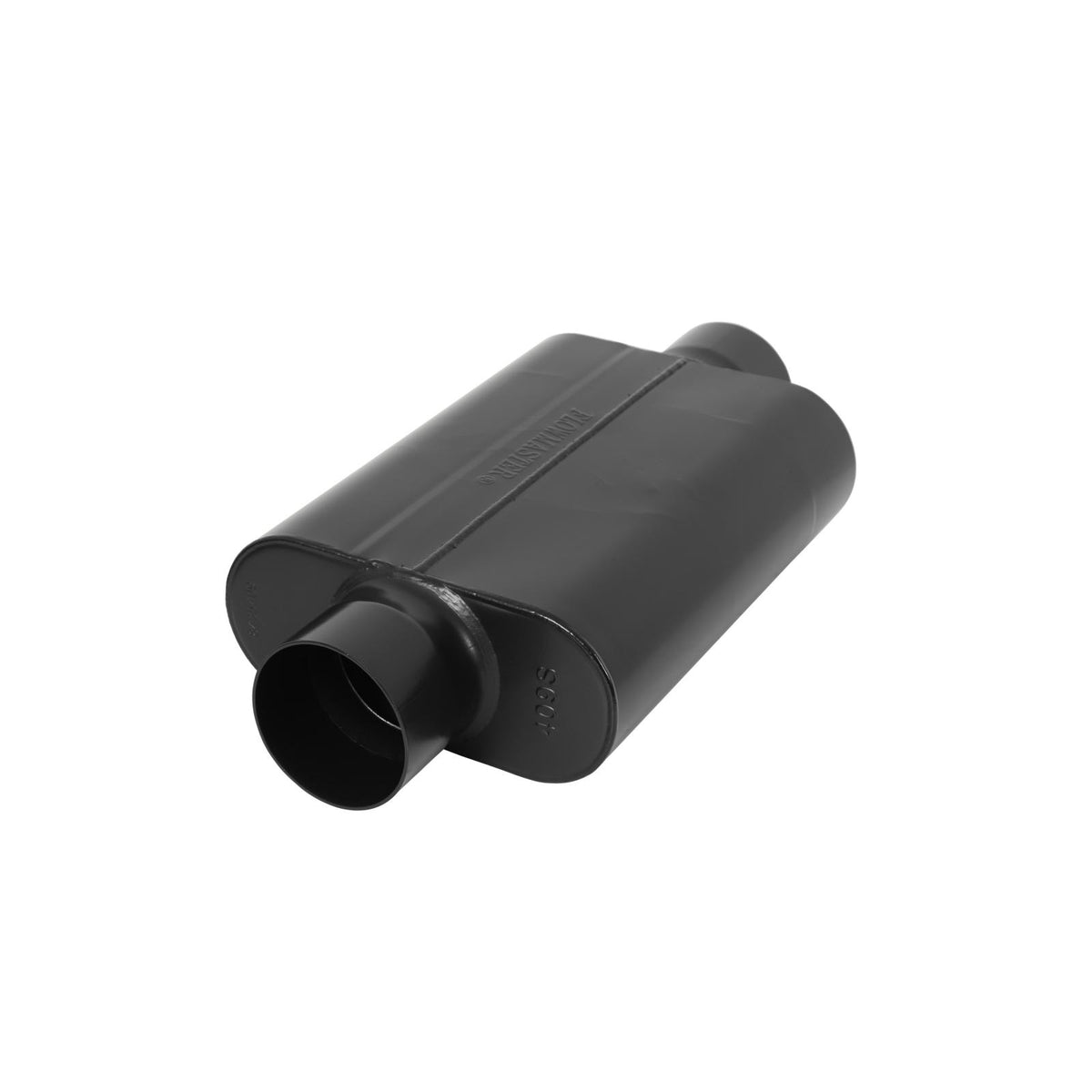 FLOWMASTER 40 Series Delta Force Race Muffler 40 Series Race Muffler 409SS 3.50 Center In 3.50 Center Out -Aggressive Sound