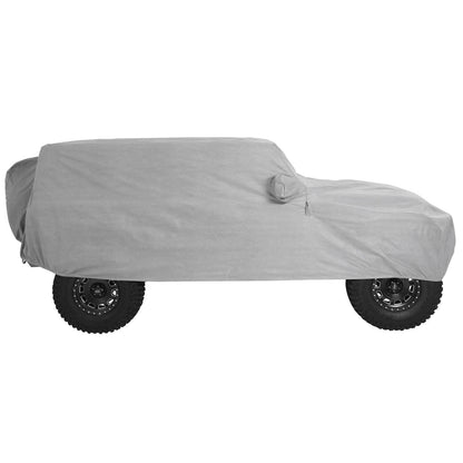 SMITTYBILT | Full Cover Gray W/ Lock Cable 4 Door 2018-2022 Jeep Wrangler 4 Door Smittybilt |845