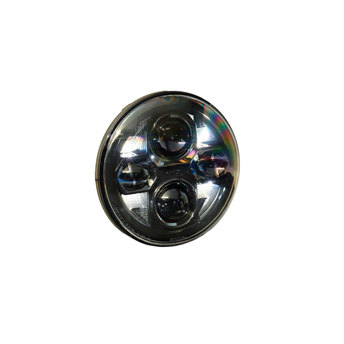 Morimoto Sealed Beam: Sealed7 2.0 (Black) (7in Round)