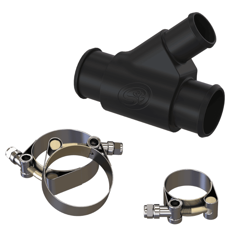 S&B Filters | ALUMINUM COOLANT Y-PIPE FOR 2013-2015 DODGE RAM CUMMINS 6.7L (DUAL RADIATOR) | 85-1000