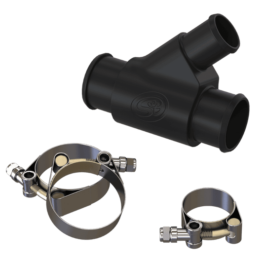 S&B Filters | ALUMINUM COOLANT Y-PIPE FOR 2013-2015 DODGE RAM CUMMINS 6.7L (DUAL RADIATOR) | 85-1000