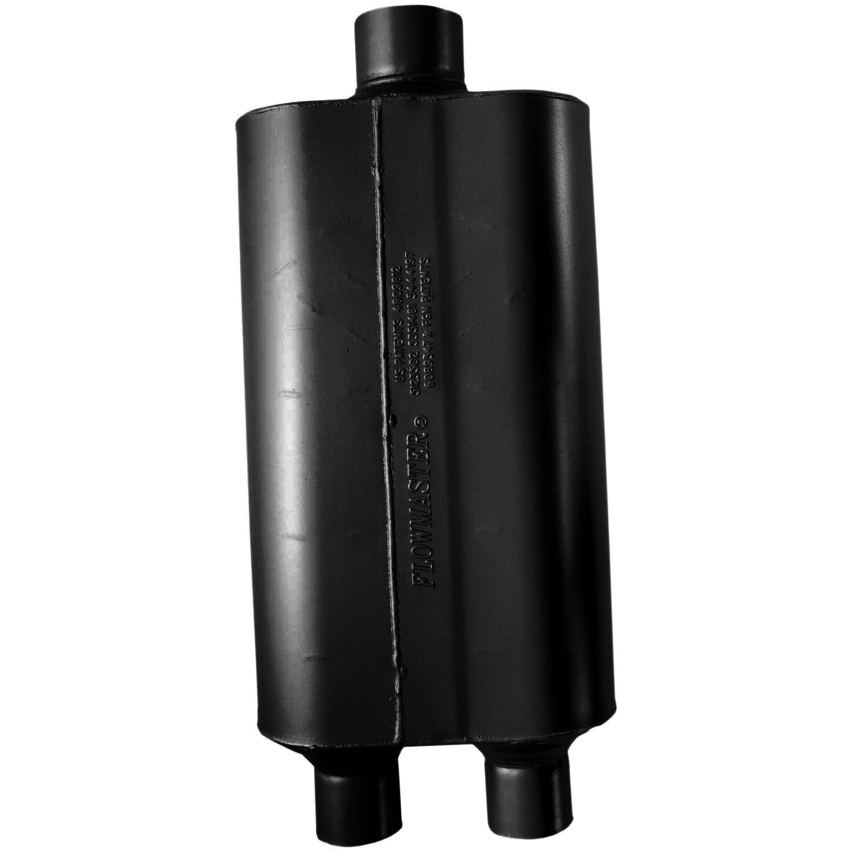 FLOWMASTER Super 50 Series Chambered Muffler Super 50 Stainless Steel 2.25 Dual In 3.00 Center Out Mild Sound