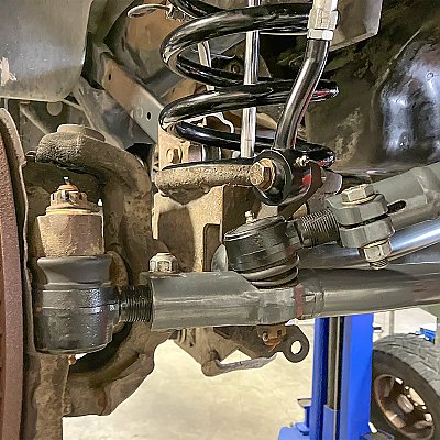 Synergy 2003-2013 Dodge Ram 1500 / 2500 / 3500 Heavy Duty Drag Link — Synergy 2003-2013 Dodge Ram 1500 / 2500 / 3500 Heavy Du
