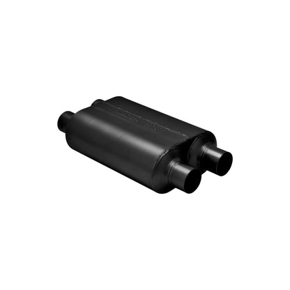 FLOWMASTER Super 40 Series Chambered Muffler Super 40 Stainless Steel 2.50 Dual In 2.50 Dual Out Aggressive Sound