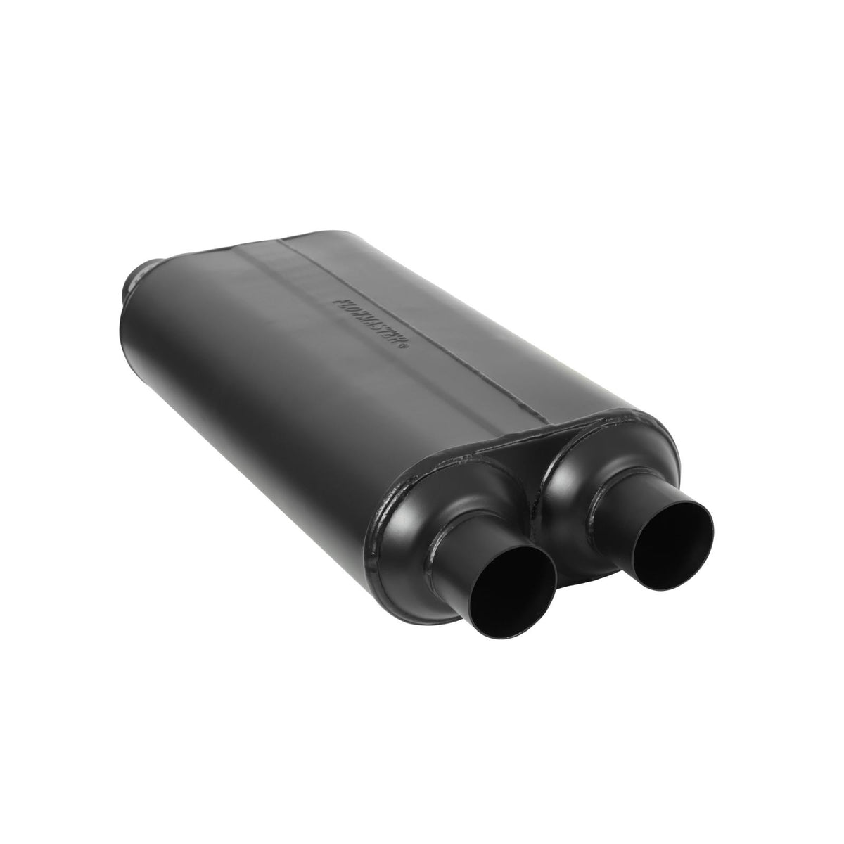 FLOWMASTER 50 Series Hd Chambered Muffler 50 H.D. Stainless Steel 2.50 Dual In 2.50 Dual Out Moderate Sound