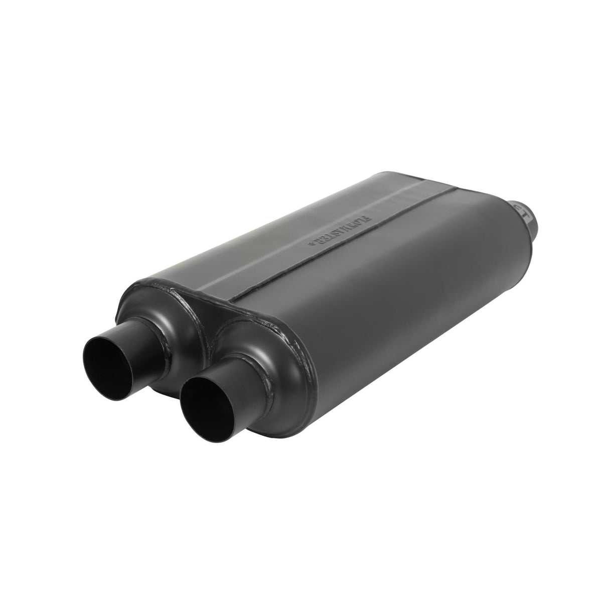 FLOWMASTER 50 Series Hd Chambered Muffler 50 H.D. Stainless Steel 2.50 Dual In 2.50 Dual Out Moderate Sound