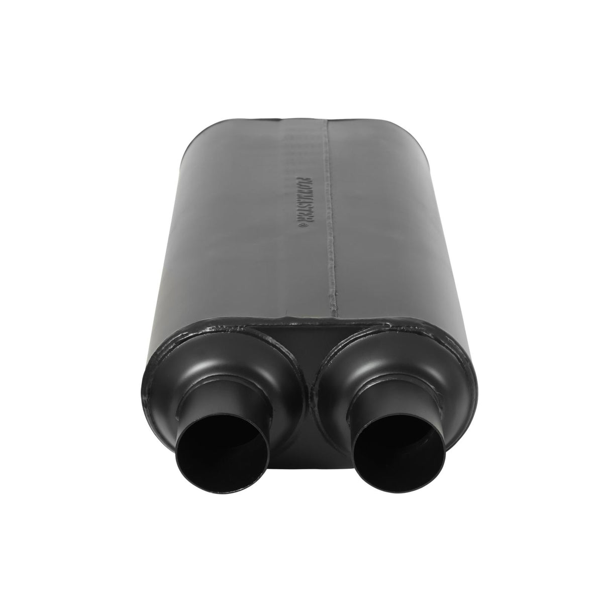 FLOWMASTER 50 Series Hd Chambered Muffler 50 H.D. Stainless Steel 2.50 Dual In 2.50 Dual Out Moderate Sound