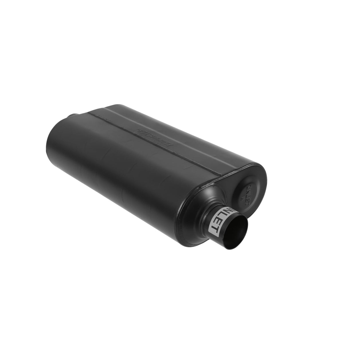FLOWMASTER Super 50 Series Chambered Muffler Super 50 Stainless Steel 2.50 Offset In 2.50 Center Out Mild Sound