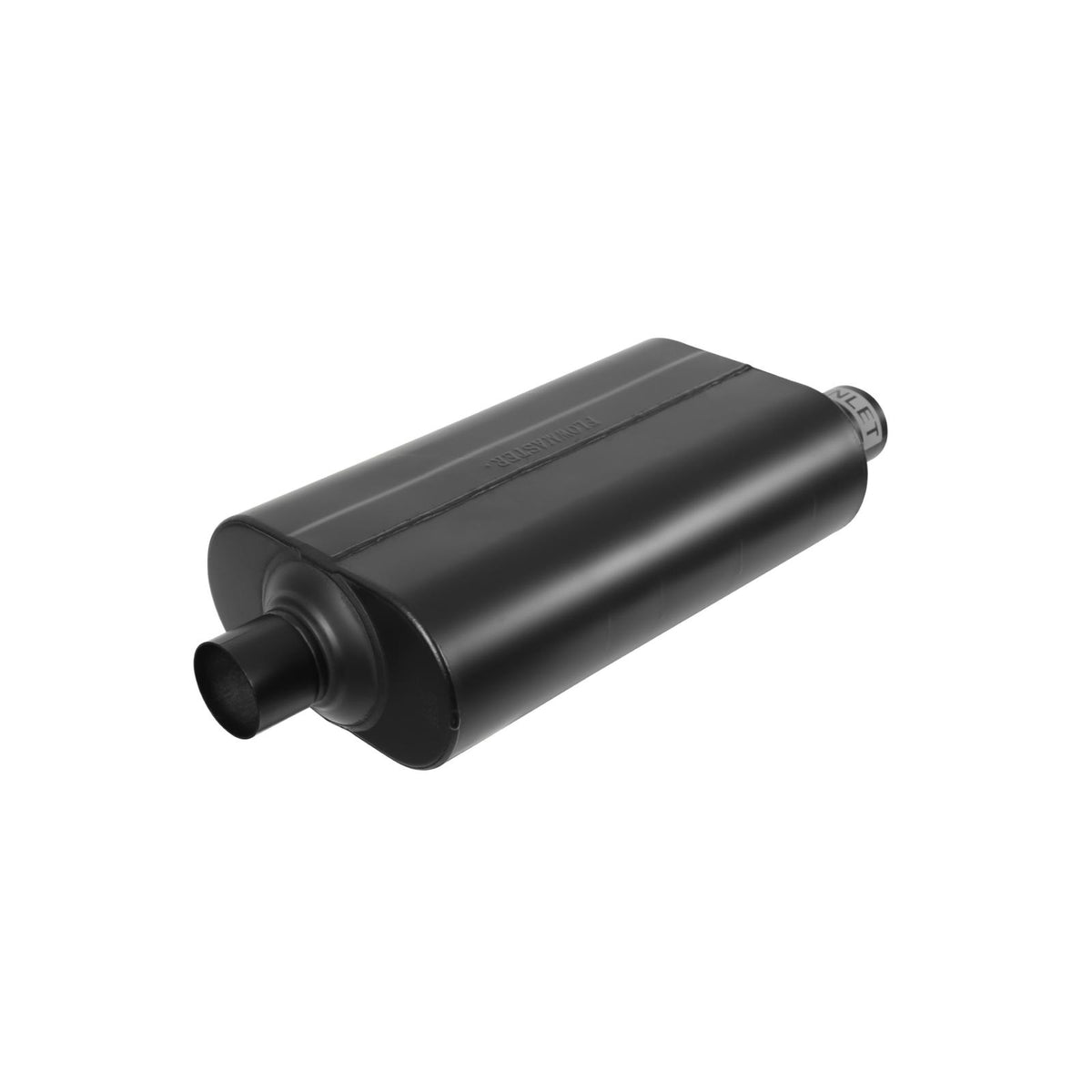 FLOWMASTER Super 50 Series Chambered Muffler Super 50 Stainless Steel 2.50 Offset In 2.50 Center Out Mild Sound