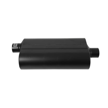 FLOWMASTER Super 50 Series Chambered Muffler Super 50 Stainless Steel 2.50 Offset In 2.50 Center Out Mild Sound