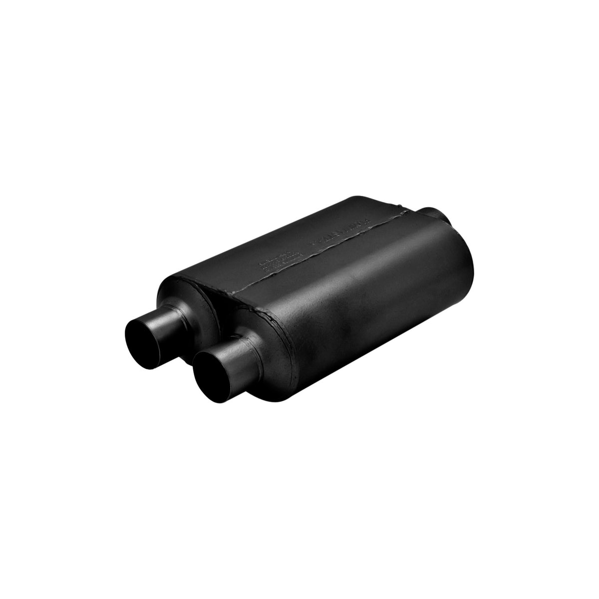 FLOWMASTER Super 40 Series Chambered Muffler Super 40 Stainless Steel 3.00 Center In 2.50 Dual Out Aggressive Sound