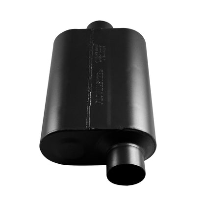 FLOWMASTER Super 40 Series Chambered Muffler Super 40 Stainless Steel 3.00 Offset In 3.00 Center Out Aggressive Sound