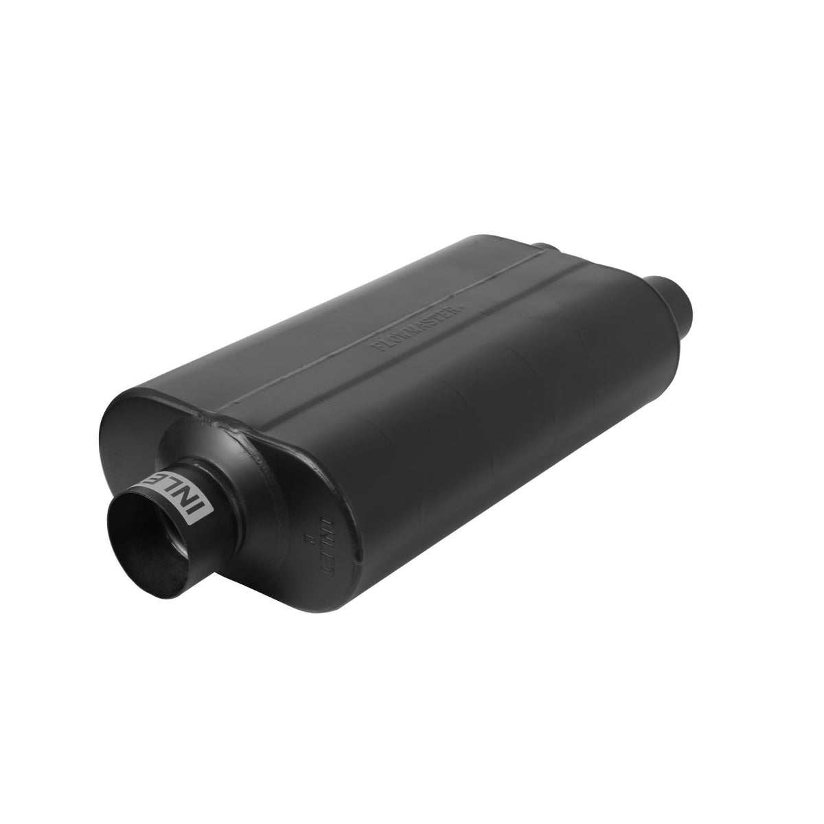 FLOWMASTER Super 50 Series Chambered Muffler Super 50 Stainless Steel 3.00 Center In 2.50 Dual Out Mild Sound