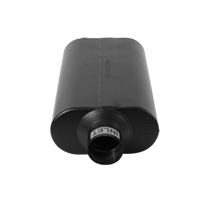 FLOWMASTER Super 50 Series Chambered Muffler Super 50 Stainless Steel 3.00 Center In 2.50 Dual Out Mild Sound