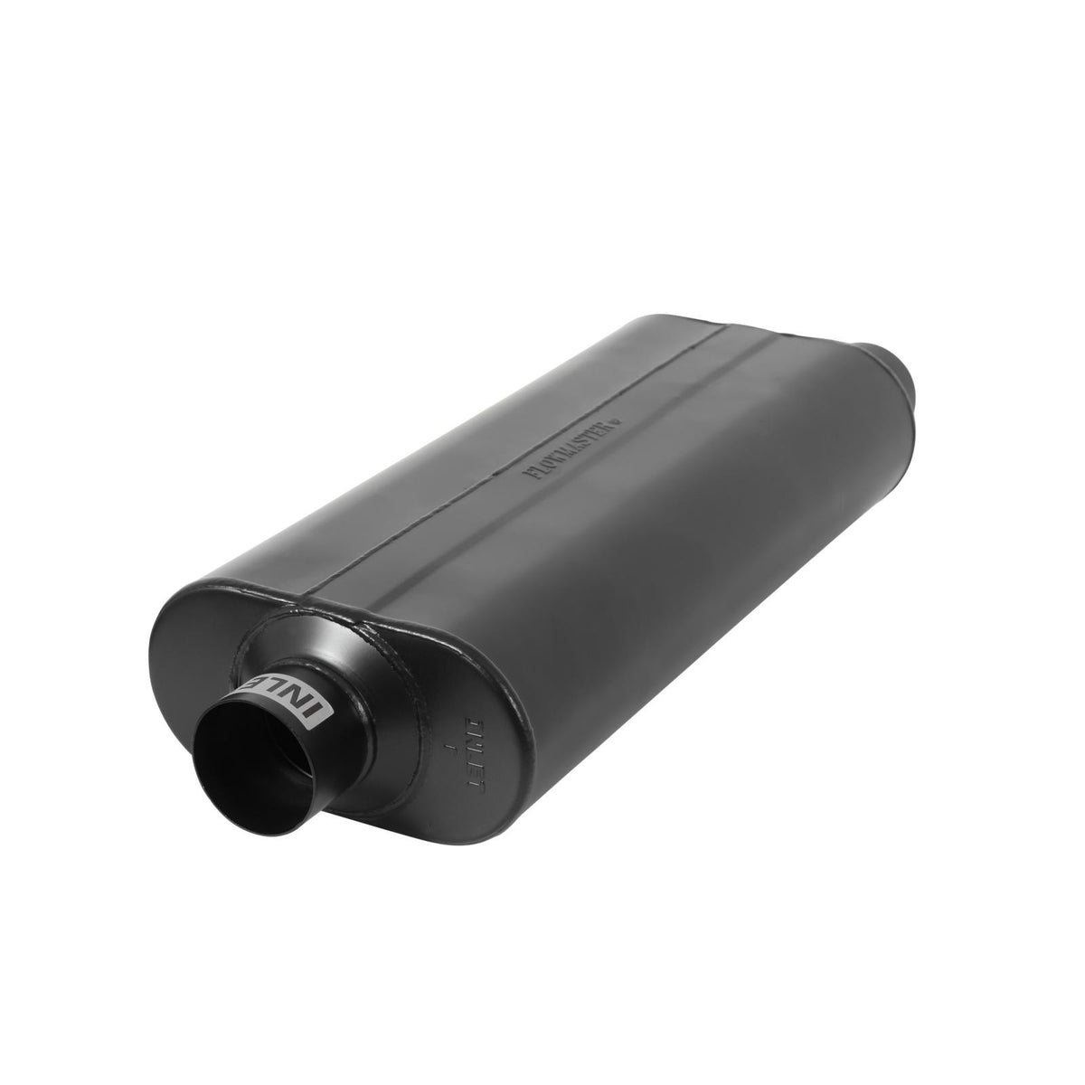 FLOWMASTER 70 Series Chambered Muffler 70 Series Stainless Steel 3.00 Center In 3.00 Offset Out Mild Sound