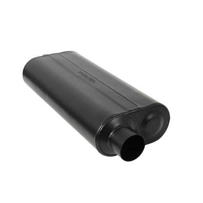 FLOWMASTER 70 Series Chambered Muffler 70 Series Stainless Steel 3.00 Center In 3.00 Offset Out Mild Sound