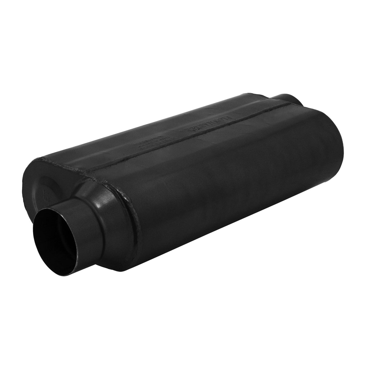 FLOWMASTER 50 Series Hd Chambered Muffler 50 H.D. Stainless Steel 3.5 Inch Offset In/3.50 Inch Offset Out Moderate Sound