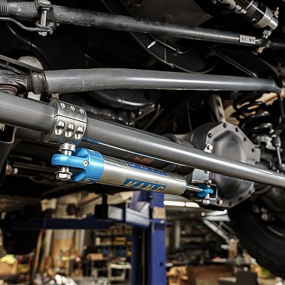 Synergy 2005+ Ford Super Duty F-250 / F-350 / F-450 / F-550 / F-600 Single Stabilizer Tie Rod Mount — Synergy 2005+ Ford Supe