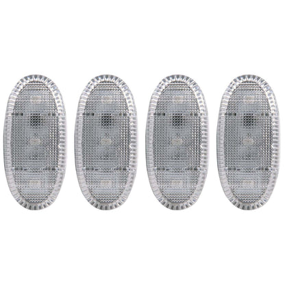 ANZO USA ZUKT_861108 Anzo ZUKT_861108 LED Dually Fender Lights Clear Lens for Fits F-350