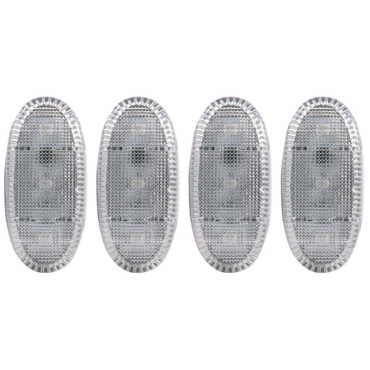 ANZO USA ZUKT_861108 Anzo ZUKT_861108 LED Dually Fender Lights Clear Lens for Fits F-350