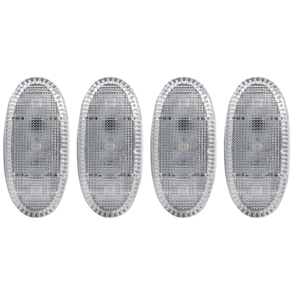 Anzo USA | LED Dually Fender Lights Clear Lens | Fits F-350 Super Duty | 861108