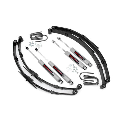 ROUGH COUNTRY 2.5 Inch Lift Kit | Jeep Wrangler YJ 4WD (1987-1995) | 615.2