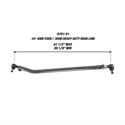 Synergy 2014+ Ram 2500 / 3500 Heavy Duty Drag Link — Synergy 2014+ Ram 2500 / 3500 Heavy Duty Drag Link