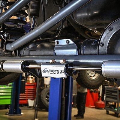 Synergy 2014+ Ram 2500 / 3500 Dual Steering Stabilizer Bracket — Synergy 2014+ Ram 2500 / 3500 Dual Steering Stabilizer Brack