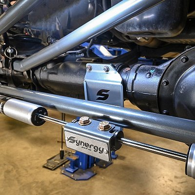 Synergy 2014+ Ram 2500 / 3500 Dual Steering Stabilizer Bracket — Synergy 2014+ Ram 2500 / 3500 Dual Steering Stabilizer Brack