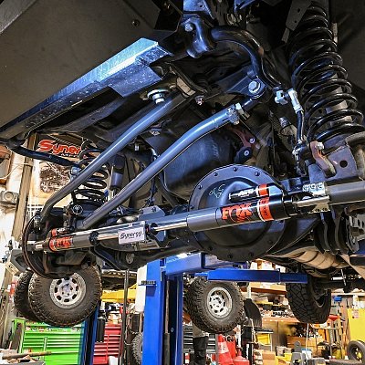 Synergy 2014+ Ram 2500 / 3500 Dual Steering Stabilizer Bracket — Synergy 2014+ Ram 2500 / 3500 Dual Steering Stabilizer Brack