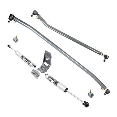 Synergy 2014+ Ram 2500 / 3500 Heavy Duty Steering Kit — Ram Steering Kit Shown with dual Stabilizer Kit 8710-03
