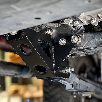 2014+ Ram 2500 / 3500 Front Radius Arm Drop Brackets — Ram Front Radius Arm Drop Brackets