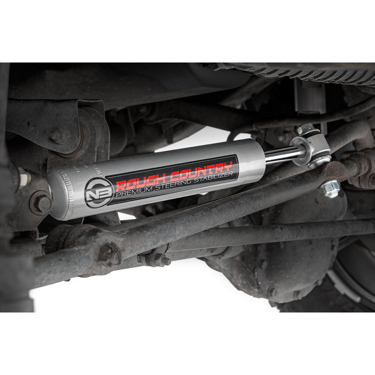 ROUGH COUNTRY | N3 Steering Stabilizer  Multiple Makes & Models (Chevy/GMC/Jeep) | 8731730