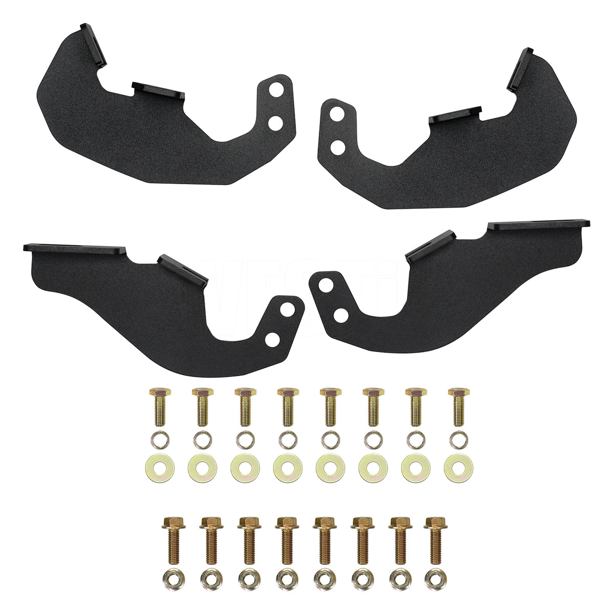 Westin Outlaw Drop Nerf Steps 2021-2024 Ford Bronco 2dr