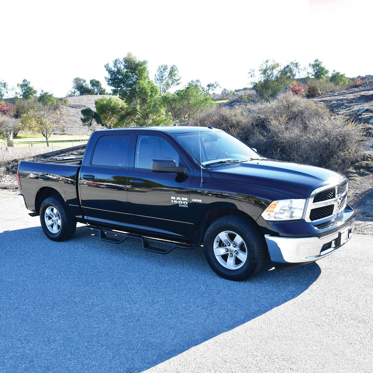 Westin Outlaw Drop Nerf Steps 2009-2018 Ram 1500 Crew Cab