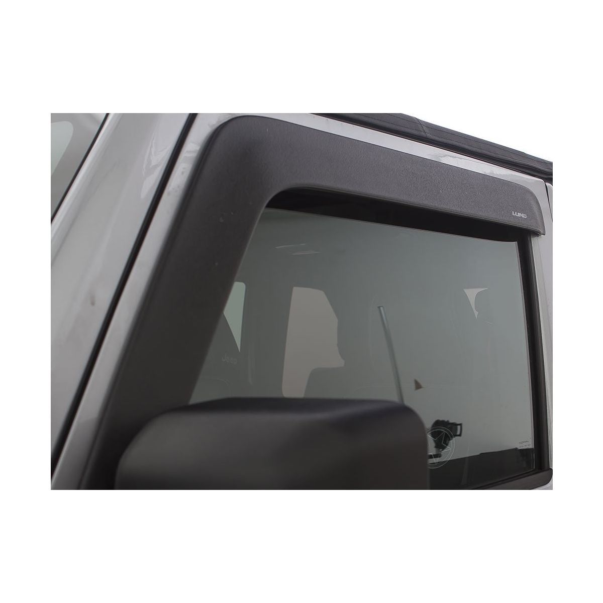 AUTO VENT SHADE  Matte Black Low Profile Ventvisor® Window Deflectors I 774034