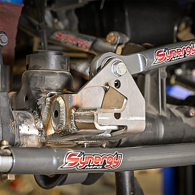 Synergy Jeep JK / JKU / JL / JLU / JT Weld On Front Track Bar Bracket — JL / JLU / JT Axle