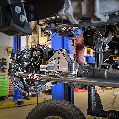 Synergy Jeep JK / JKU / JL / JLU / JT Weld On Front Track Bar Bracket — JL / JLU / JT Axle